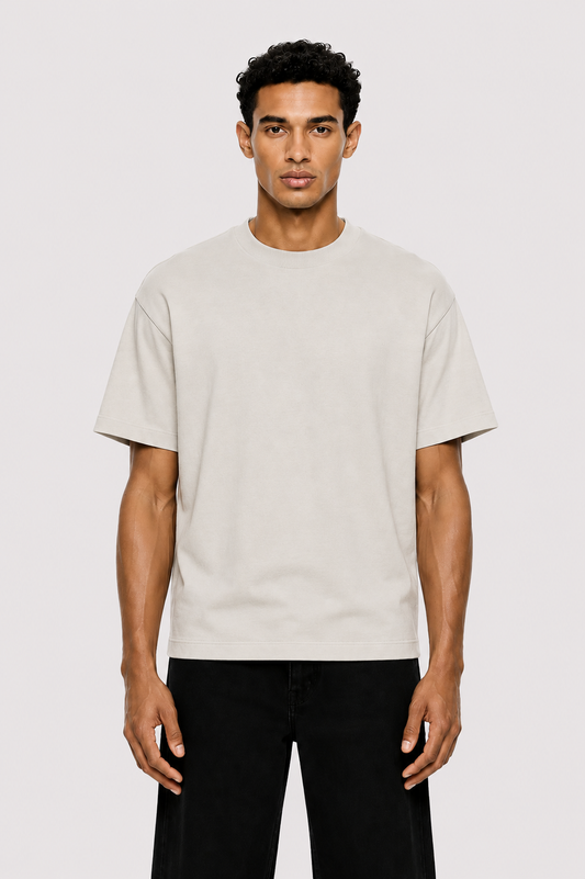Heavy Basic Shirt Ivory