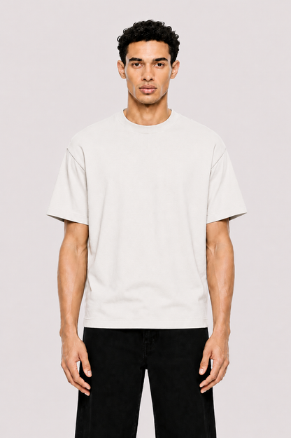 Heavy Basic Shirt Ivory