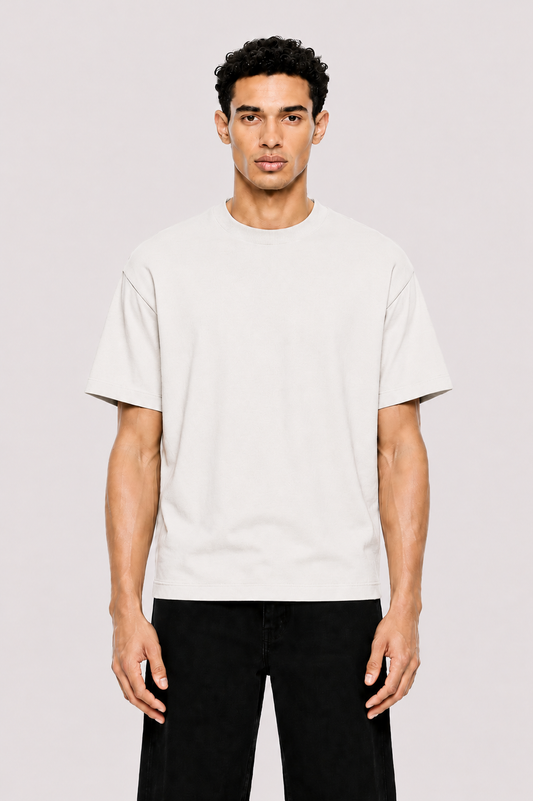 Heavy Basic Shirt Ivory