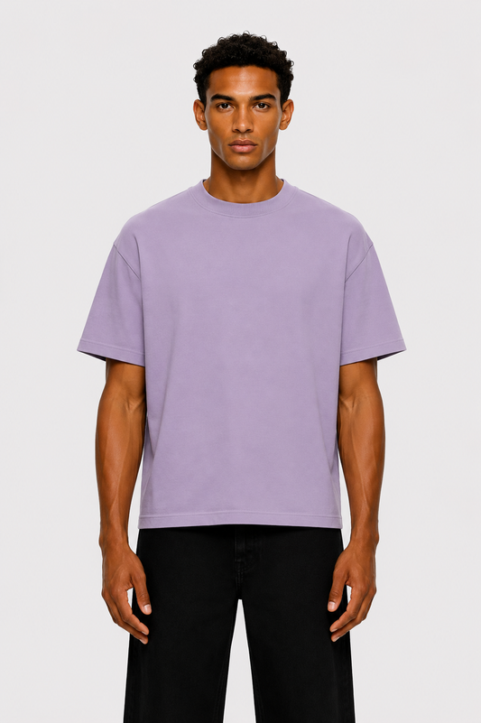 Heavy Basic Shirt Lavendel