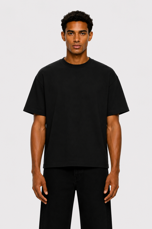 Heavy Basic Shirt Obsidian