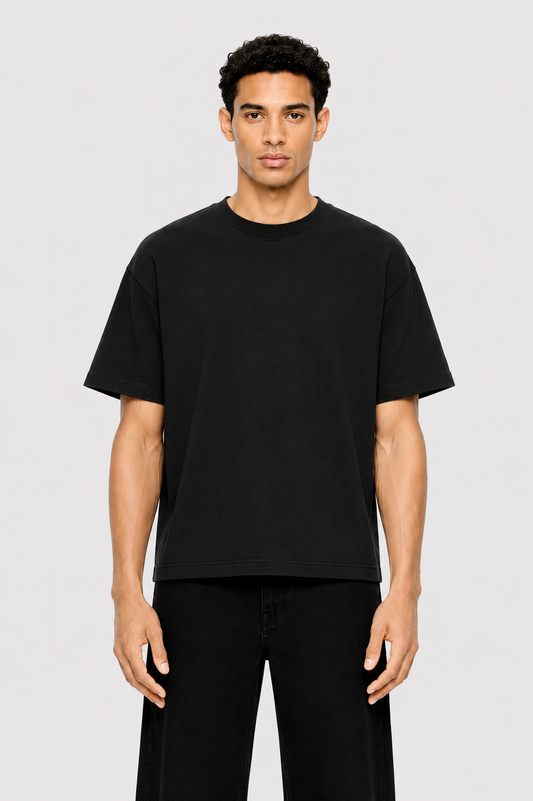 Heavy Basic Shirt Obsidian