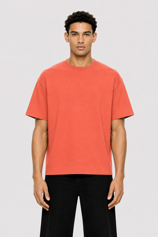 Heavy Basic Shirt Sunset